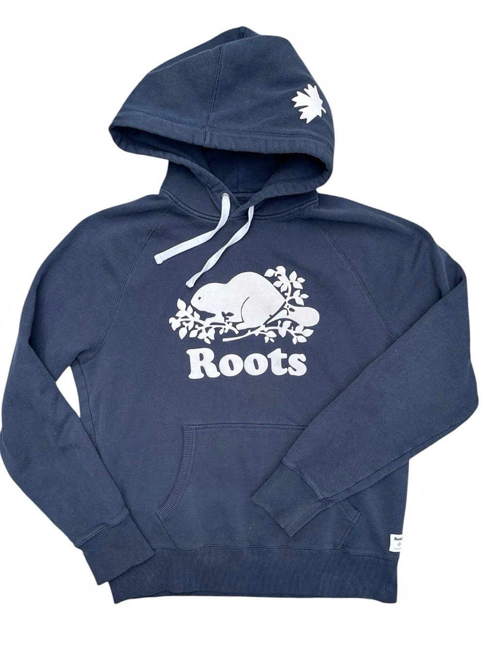 Classic Roots Original Kanga Pullover Hoodie Blue Medium